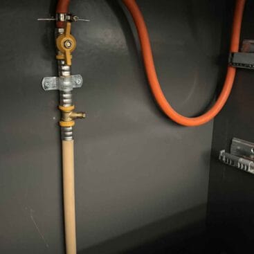 Gas Test Point Installation